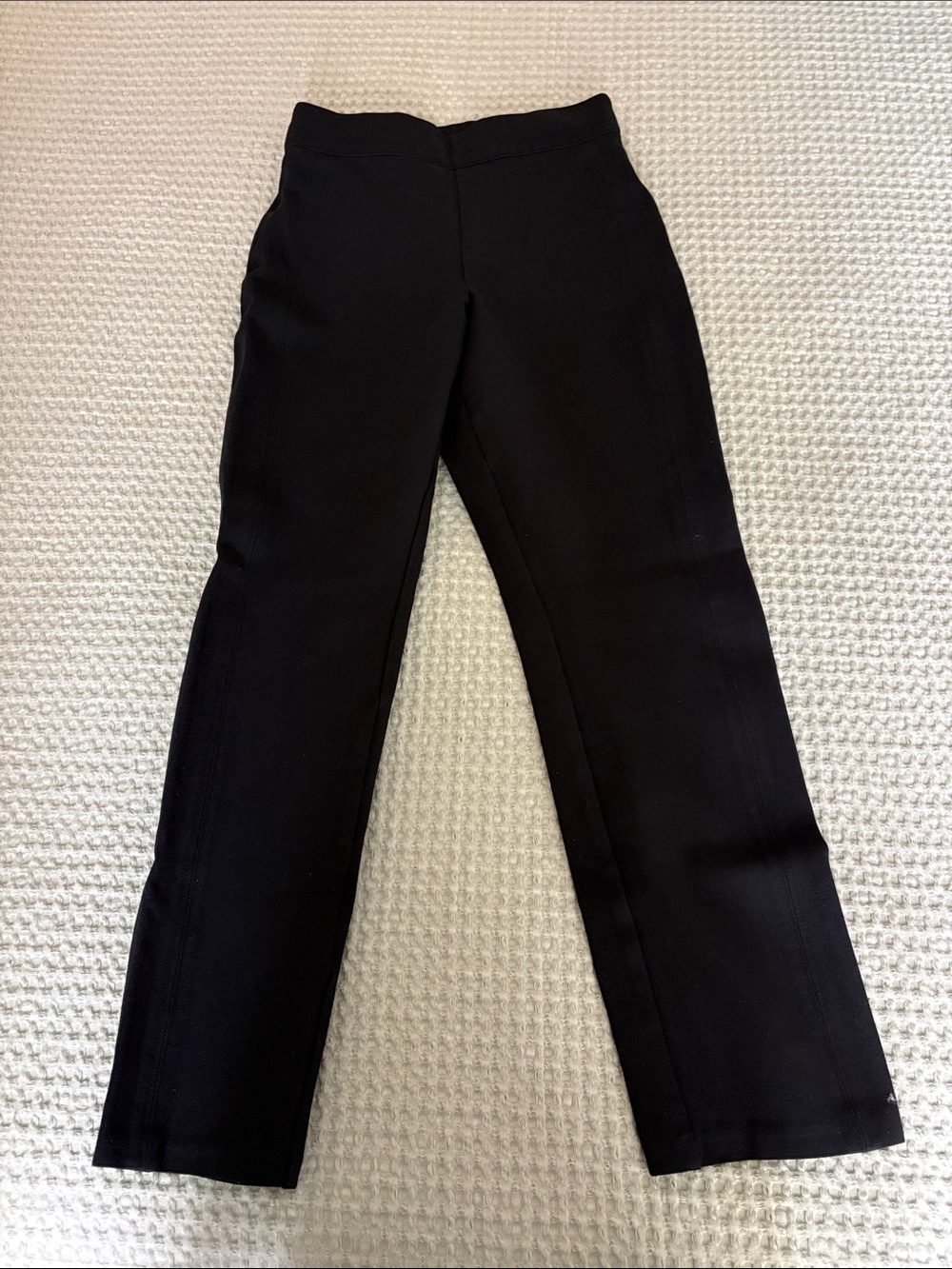 SPANX Women's Black Straight-Leg Pants